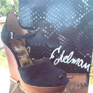 Sam Edelman “Javi” in Black Suede